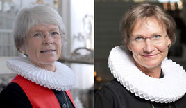 Bischöfin Maria Jepsen (links) und ihre Nachfolgerin Bischöfin Kirsten Fehrs. - Copyright: nordbild.de