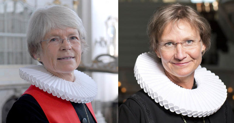 Bischöfin Maria Jepsen (links) und ihre Nachfolgerin Bischöfin Kirsten Fehrs.