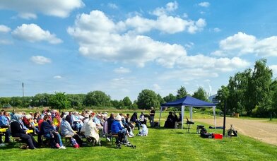 Himmelfahrt auf Kaltehofe - Copyright: Ev.-Luth. KG Friedenskirche Eilbek 