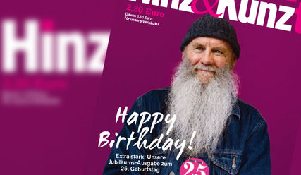 Cover der Jubiläumsausgabe der Hinz&Kunzt - Copyright: © Hinz&Kunzt