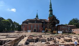 Ausgrabung St. Trinitatis - Copyright: © Hagen Grützmacher