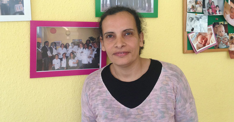Unterstützt Frauen, in Hamburg Fuß zu fassen: Afaf Ahmed