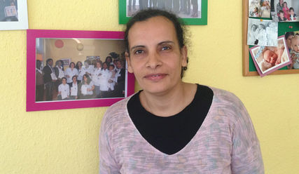 Unterstützt Frauen, in Hamburg Fuß zu fassen: Afaf Ahmed - Copyright: Silke Theune