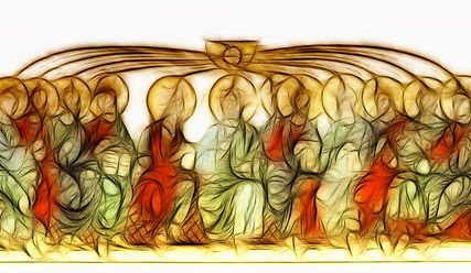 Zu Pfingsten feierten die Jünger ihren ersten Groß-Gottesdienst mit mehr als 5000 Menschen - © Pixabay - Copyright: Pixabay