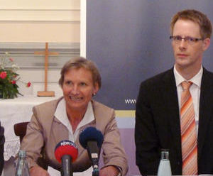 Die erste Presse-Konferenz der künftigen Bischöfin Kirsten Fehrs - Copyright: Mechthild Klein