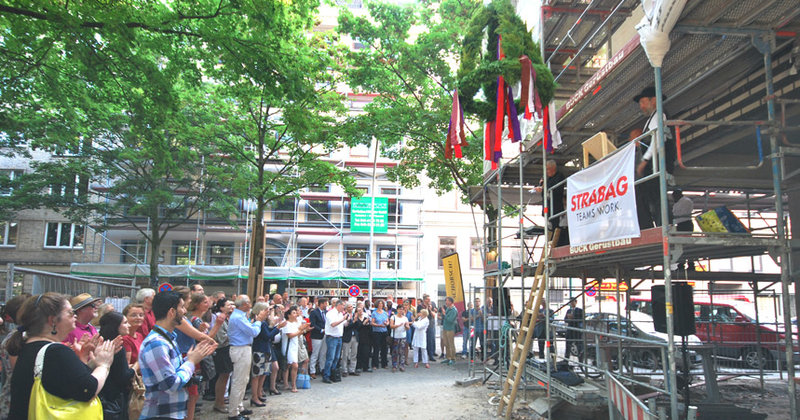 Richtfest für das neue IFZ Schorsch mit rund 200 Gästen