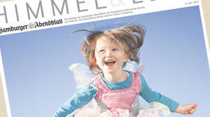 Glück  die neue Ausgabe von Himmel&Elbe - Copyright: Hamburger Abendblatt