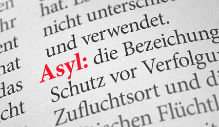 Das Recht auf Asyl ist im Grundgesetz verankert