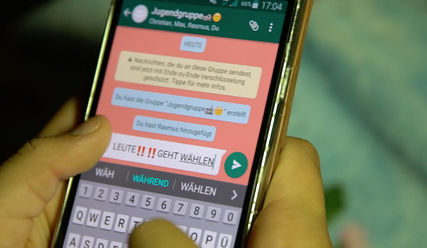 Leute, geht wählen - Copyright: Jugendpfarramt / Kirchenkreis Hamburg-West/Südholstein