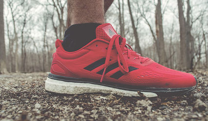Laufschuh im Wald - Copyright: © Creative Commons, CC0