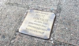 Tausende solcher Stolpersteine erinnern in Hamburg und vielen anderen Städten an die Deportation und Ermordung jüdischer Menschen - Copyright: © Hagen Grützmacher