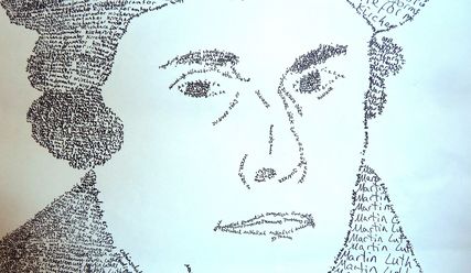 Wenn Worte zum Bild werden - ein Lutherporträt