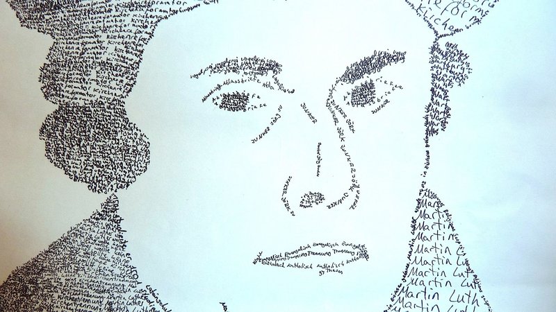 Wenn Worte zum Bild werden - ein Lutherporträt