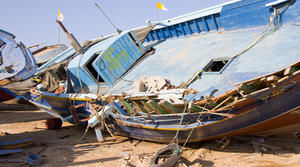 Fischerboot auf Lampedusa  Foto: demarfa - Fotolia.com - Copyright: demarfa - Fotolia.com