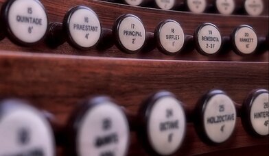 Orgelregister - Copyright: Amt für Kirchenmusik