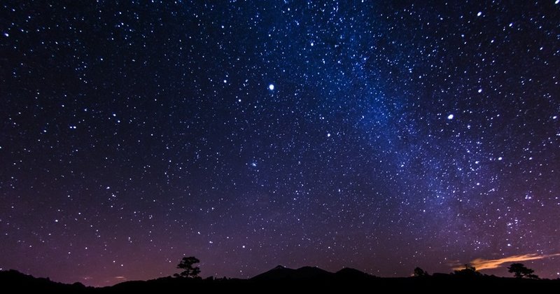 Der Sternenhimmel symbolisiert eine ewige Ordnung 