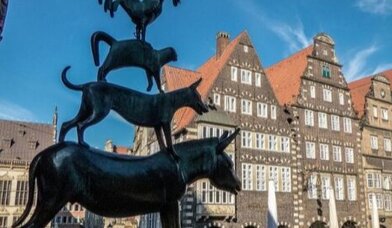 Bremer Stadtmusikanten - Copyright: Trautel Schulte zu Berge