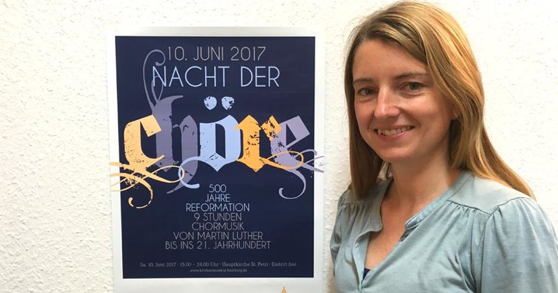 Sie lädt herzlich ein: Friederike Weinzierl, Leiterin des Amts für Kirchenmusik