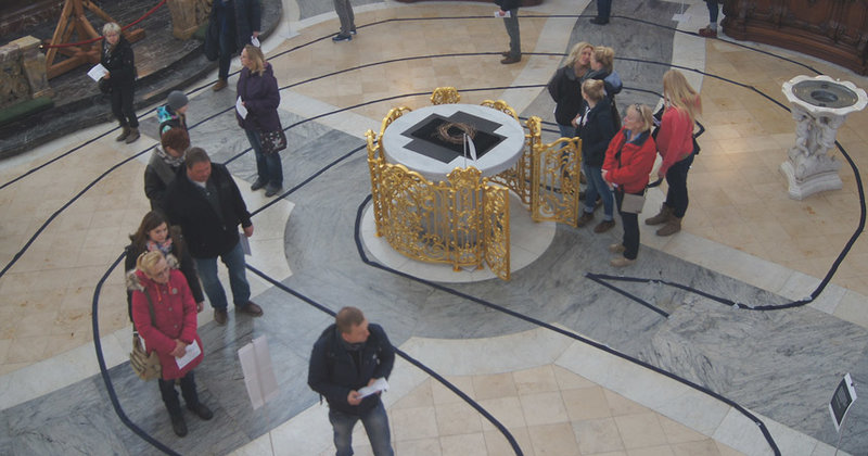 Hamburgs Wahrzeichen in Stille erleben, hier eine Aufnahme vom Karsonnabend 2015