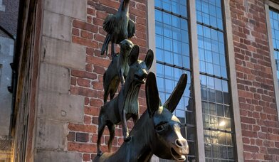 Bremer Stadtmusikanten - Copyright: T. Schulte zu Berge