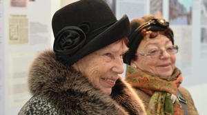 Sima Margolina, Überlebende des Holocaust aus Minsk, zu Gast in Hamburg - Foto: Monika Rulfs - Copyright: Monika Rulfs