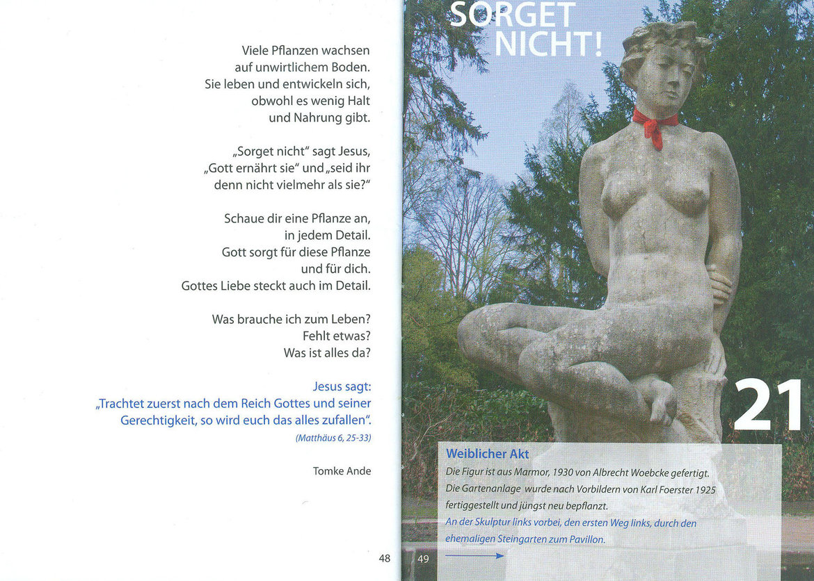 Sorget nicht!