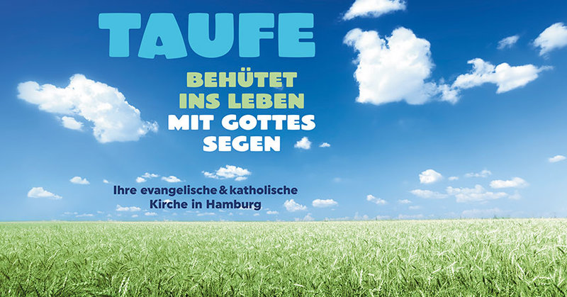 Plakat Taufe Babymesse