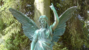 Der Todesengel - Bild: Friedhof Blankenese