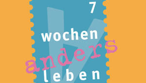 Logo der Aktion 7 Wochen anders leben  Gestaltung: Verein AndereZeiten - Copyright: Verein AndereZeiten