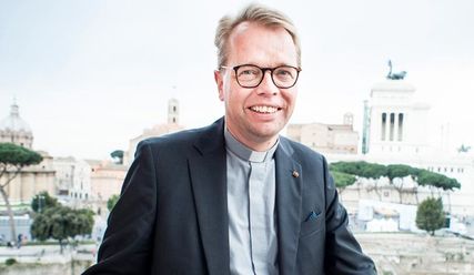 Jens Martin Kruse auf dem Sprung von Rom nach Hamburg - Copyright: Privat - Copyright: privat
