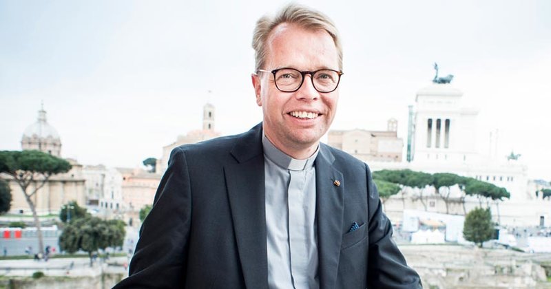 Jens Martin Kruse auf dem Sprung von Rom nach Hamburg - Copyright: Privat