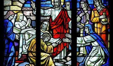 Kirchenfenster in der Versöhnungskirche - Copyright: Foto: H. Bothe