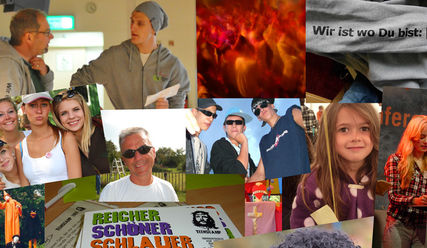 Da ist was los! Eine Collage aus der Festschrift - Copyright: EJH