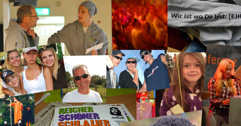 Da ist was los! Eine Collage aus der Festschrift