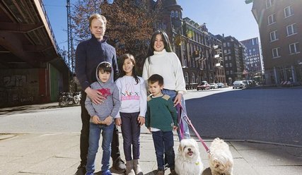 Familie Stear - Copyright: © Marcelo Hernandez, Funke Foto Services