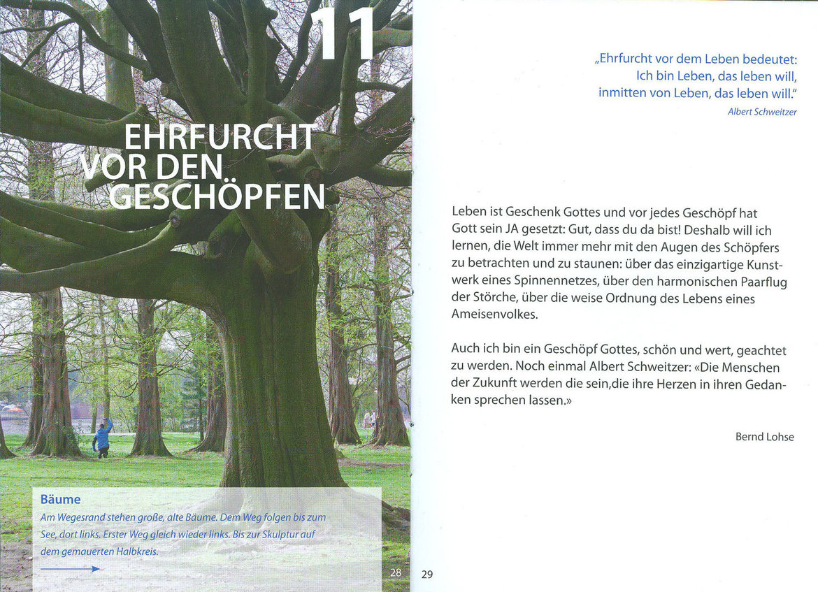 Ehrfurcht vor den Geschöpfen