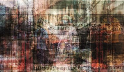 Gemälde Covid Kunst - Copyright: © Lisa Hoffmann, 'Von der Kunst die Krise zu deuten' Nordkirche