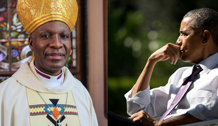 Engagiert: Erzbischof Thabo Magkoba und Ex-US-Präsident Barack Obama - Copyright: White House/Pete Souza | Anglican Church of South Africa