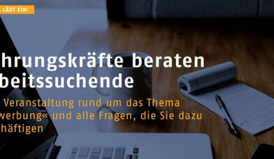 Ein Laptop, ein Notizblock und ein Stift liegen auf einer Tischplatte. - Copyright: KDA
