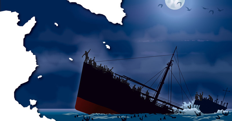 Flucht über das Mittelmeer
