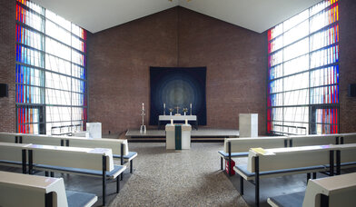 Innenraum Kirche Vicelin - Copyright: F.-U. Schoeneberg