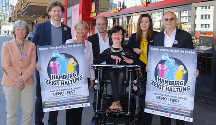 Runter vom Sofa! Und Haltung zeigen – dazu lädt das Bündnis ein - Copyright: Bischofskanzlei Hamburg
