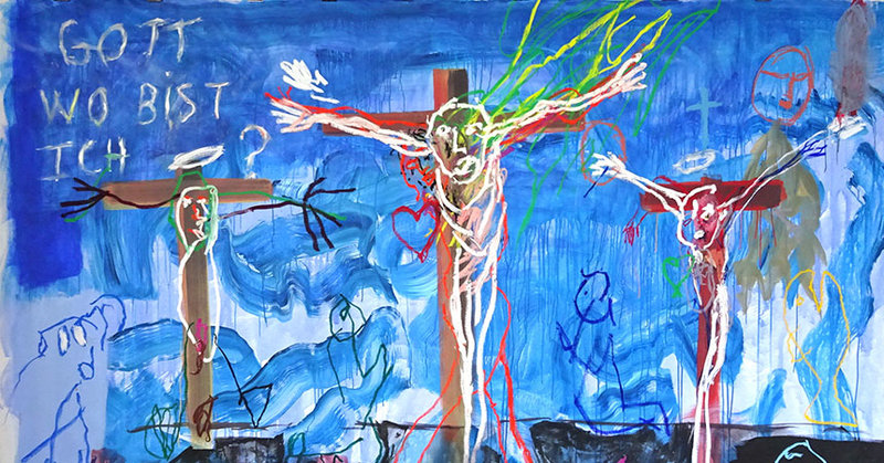 Gulliaume Bruère, 170403 canvas cross, 2017 - © Courtesy Artist