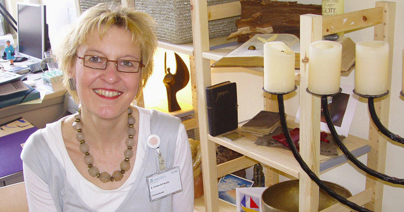 Krankenhausseelsorgerin Bettina Kolwe-Schweda begleitet Menschen in schweren Lebenssituationen