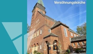 Versöhnungskirche Eilbek - Copyright: erstellt mit canva / Foto: A. Zielke