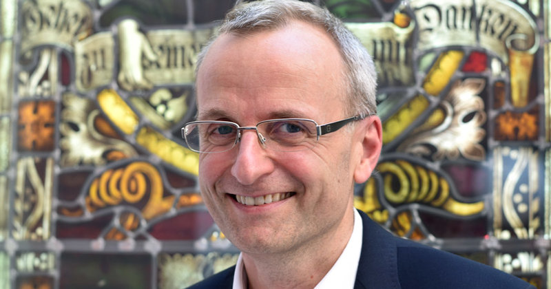 Freut sich, dass es jetzt endlich losgeht: Der neue Hauptpastor und Propst Dr. Martin Vetter