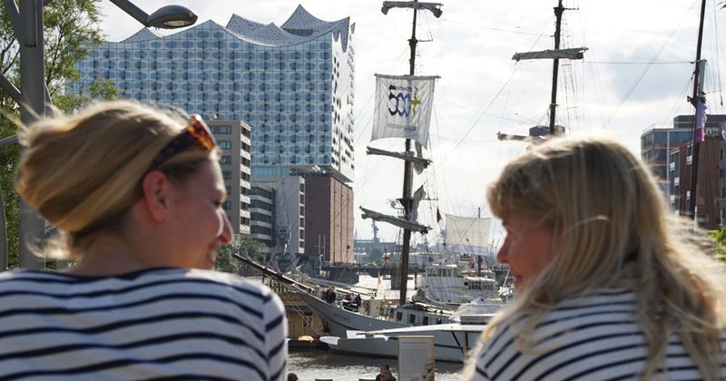 Hamburg-Trip mit Reformation: Sonja und Heinke aus Bonn kamen zufällig und blieben 