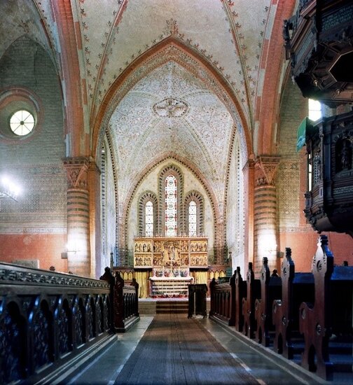 Innenansicht St. Marien in Parchim