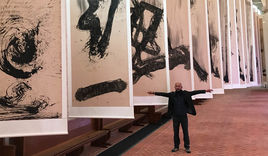 Qin Fengs Installation 'Meeting Angels' in der Hauptkirche St. Katharinen - Copyright: Frank Engelbrecht