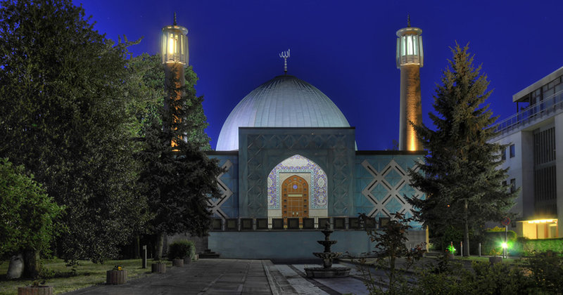 "Blaue Moschee" an der Alster
